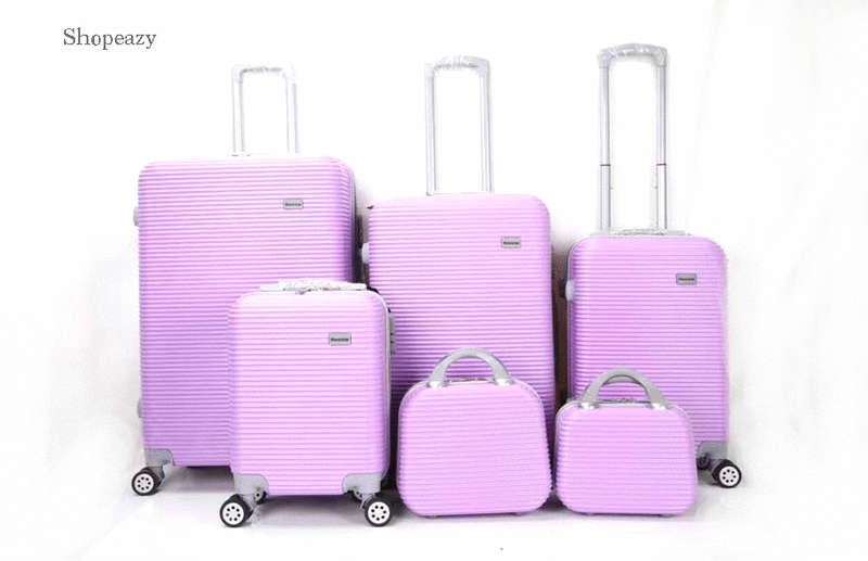 Luxury ABS Lightweight Design 10 Piece Luggage Set