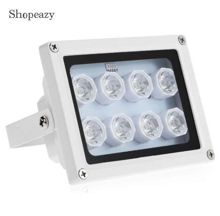 Infrared Illuminator 8 IR LEDS Night Vision Wide Angle for CCTV Security