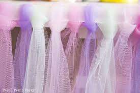 Wedding Party Banquet Table Skirt