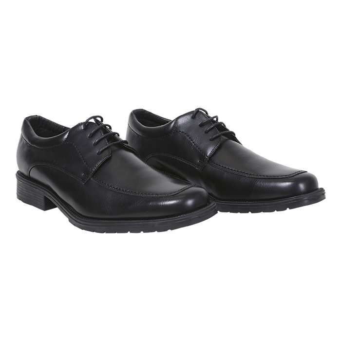 BARRON - Mens Formal Lace Up Shoe - Black / 12