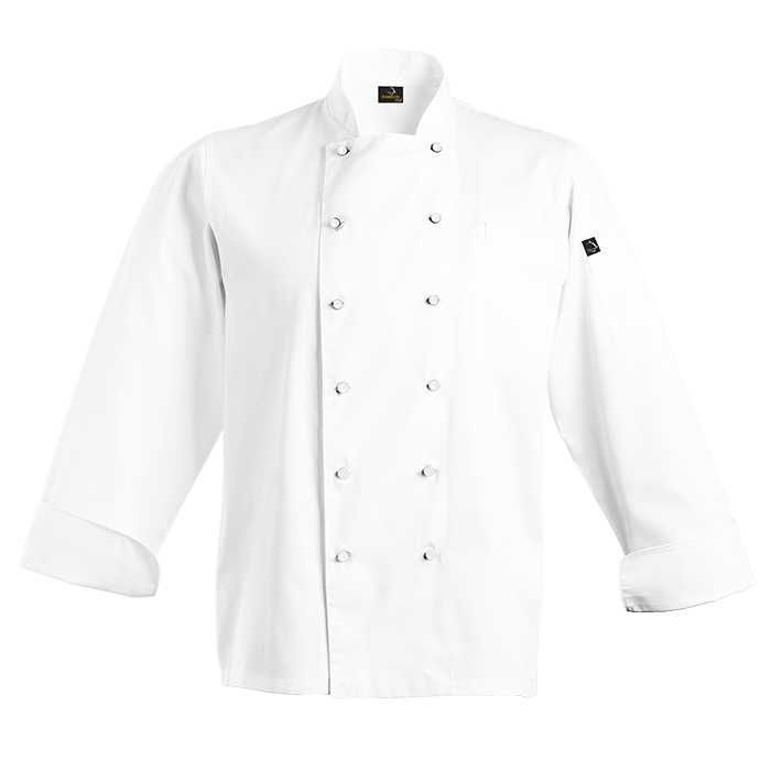 BARRON -Pescara Chef Jacket - White / S
