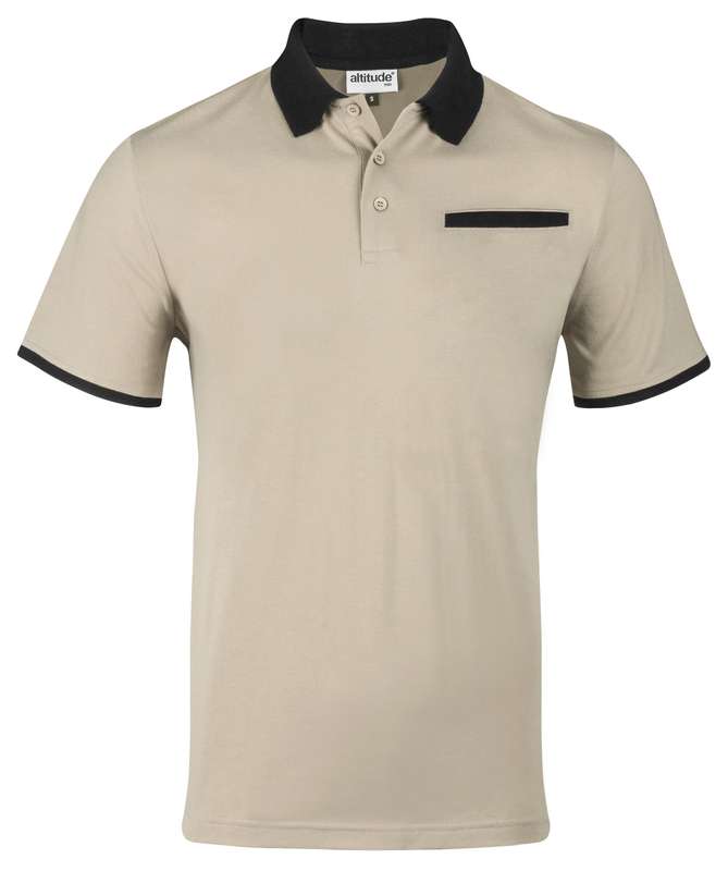 ALTITUDE - Caliber Gents Golfer - Stone/Black / XL