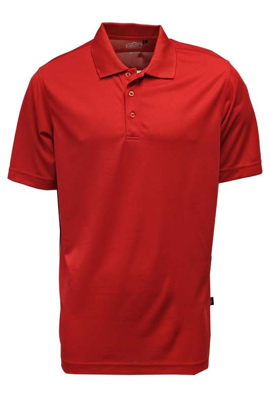 SWAGG - Mens Basic Golf Shirt - Red / M