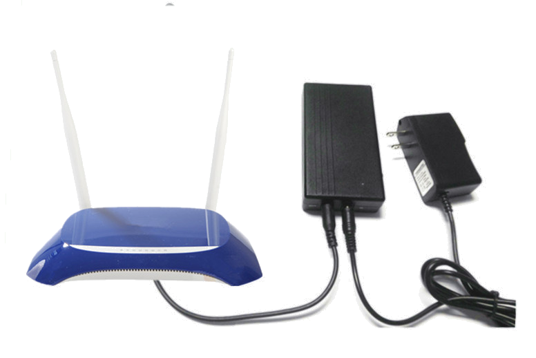 Mini UPS Portable Uninterrupted Power Supply - 12V 2A DC for WiFi Router