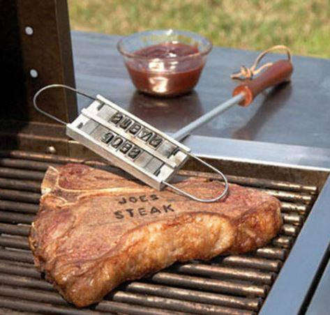 BBQ Branding iron - Brand your steak