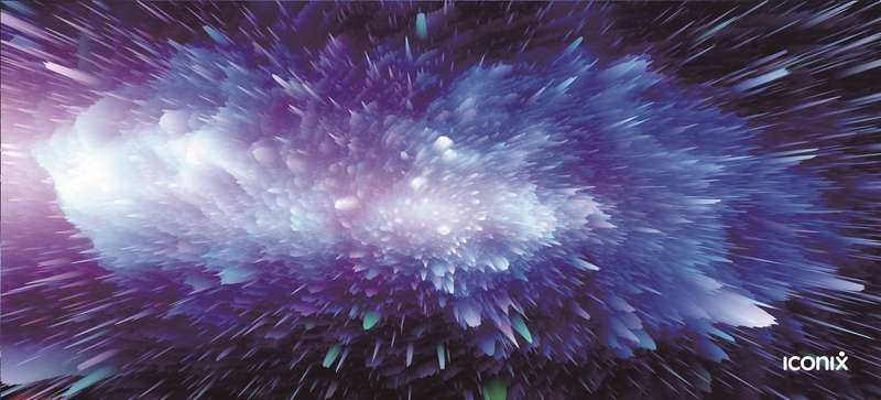 Big Bang Effect Full Desk XL Coverage Gaming and Office Mouse Pad