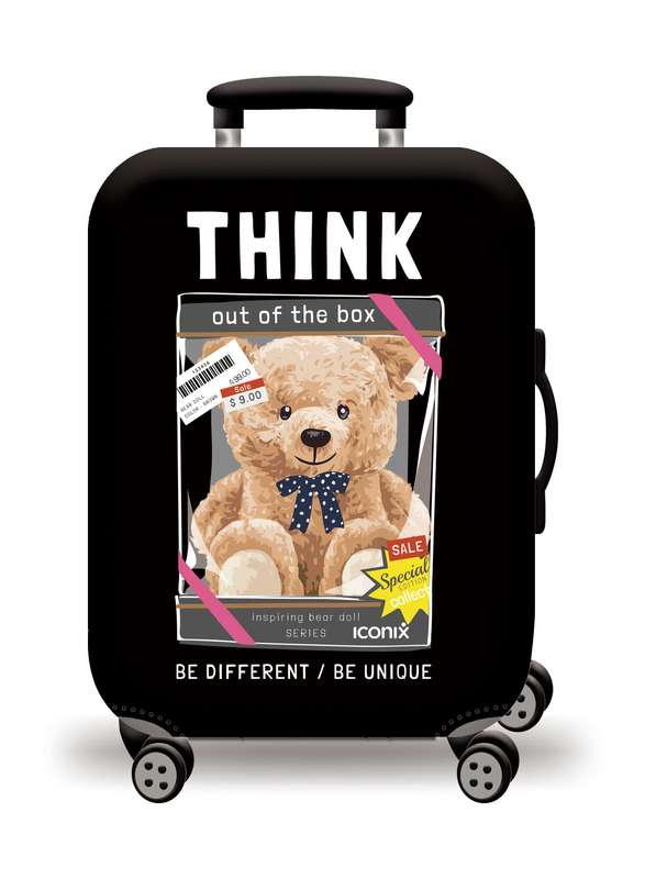 Printed Luggage Protector - Think Out of the Box