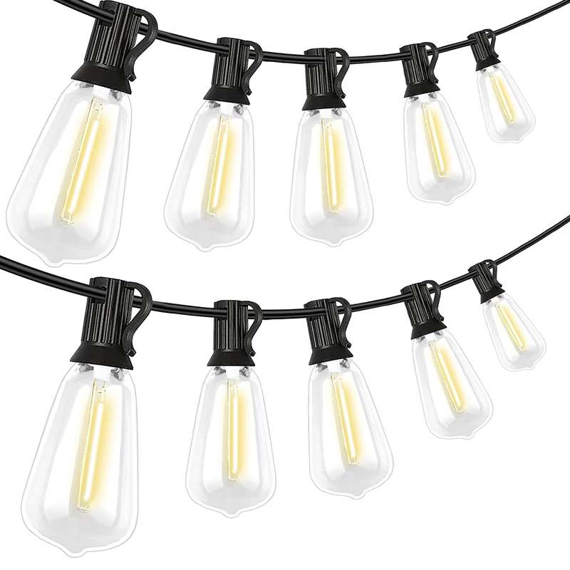 12 LED Bulb 1.5W Solar String Lights - ST38