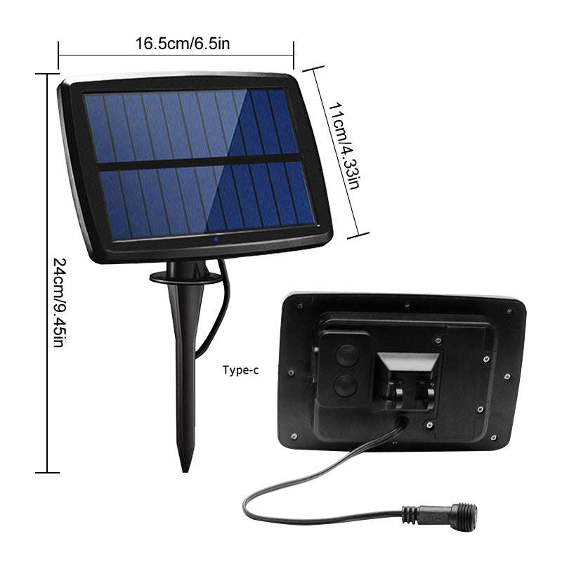 1.5W 12 LED Solar String Bulb Lights  G40