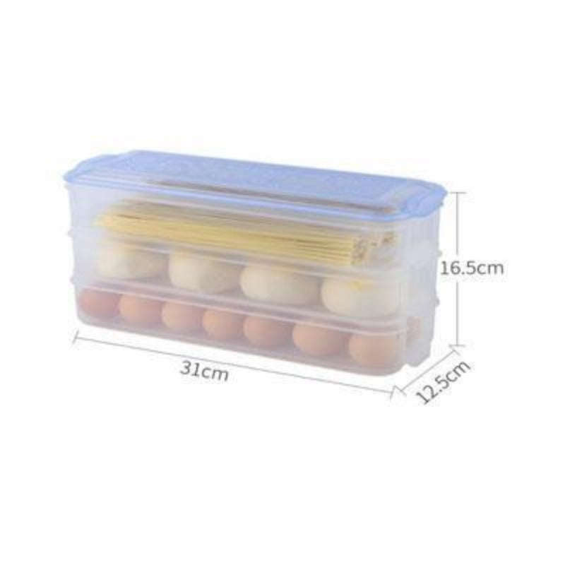 3 Tier Stackable Food Storage Containers