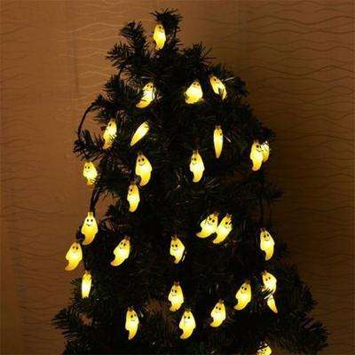 30 LED Solar String Ghost Lights
