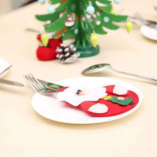 Christmas Cutlery Decor | 4pc
