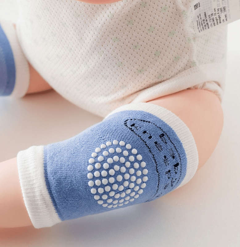 A Pair of Latest Non-Slip Baby Knee Pads - Blue