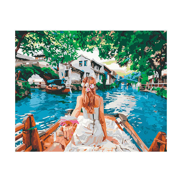 Adult Painting by Numbers - Come Sail Away
