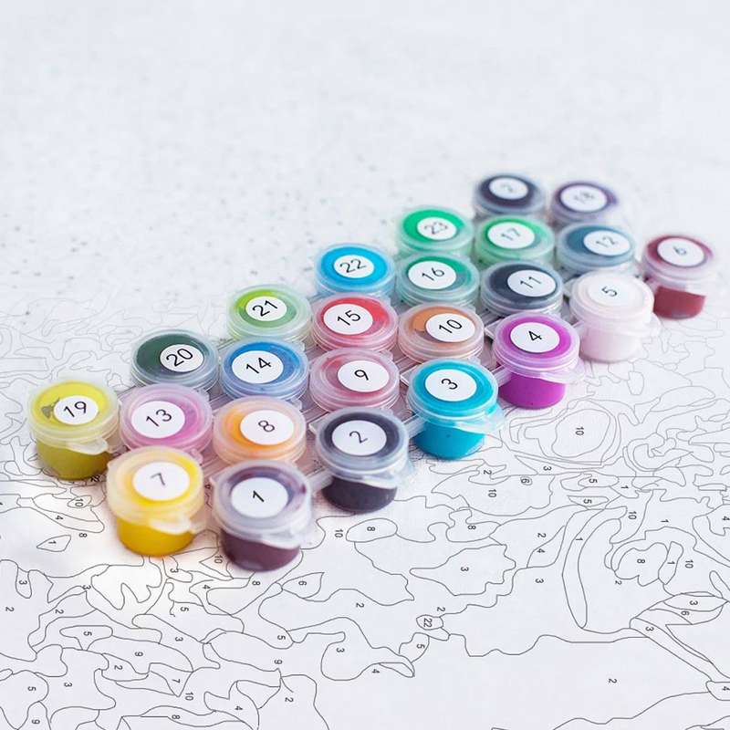 Adult Painting by Numbers - Eye of the Beholder