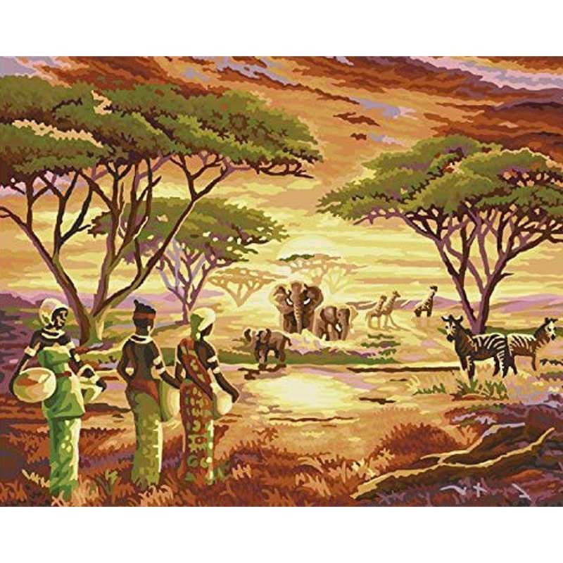 Adult Painting by Numbers - Over the Horizon