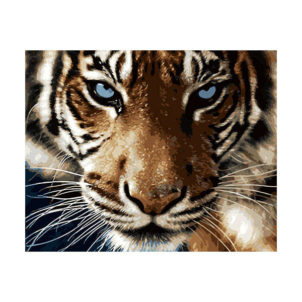 Adult Painting by Numbers - Tiger
