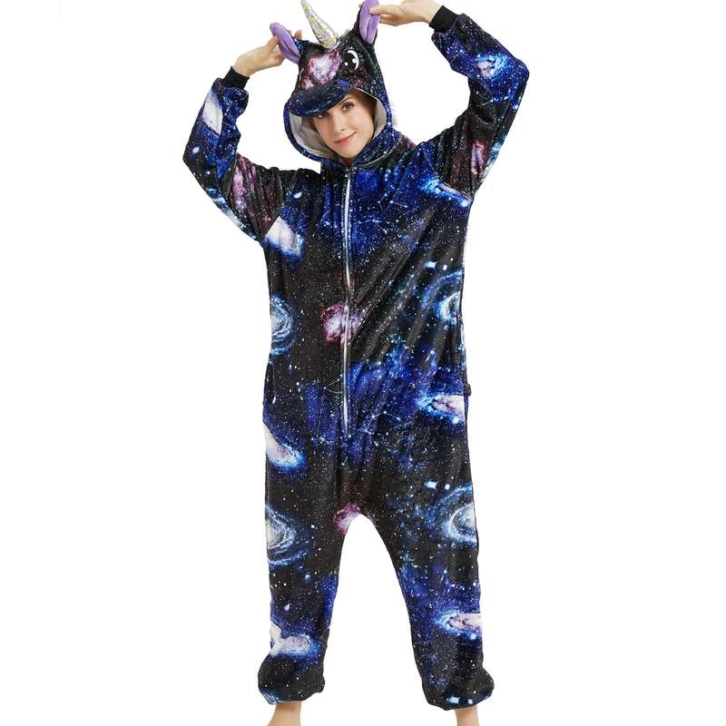 Adults Galaxy Unicorn Onesie - S