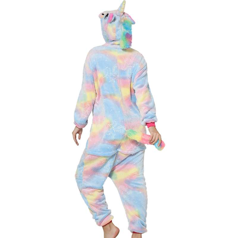 Adults Perfect Pastel Glow In The Dark Unicorn Onesie