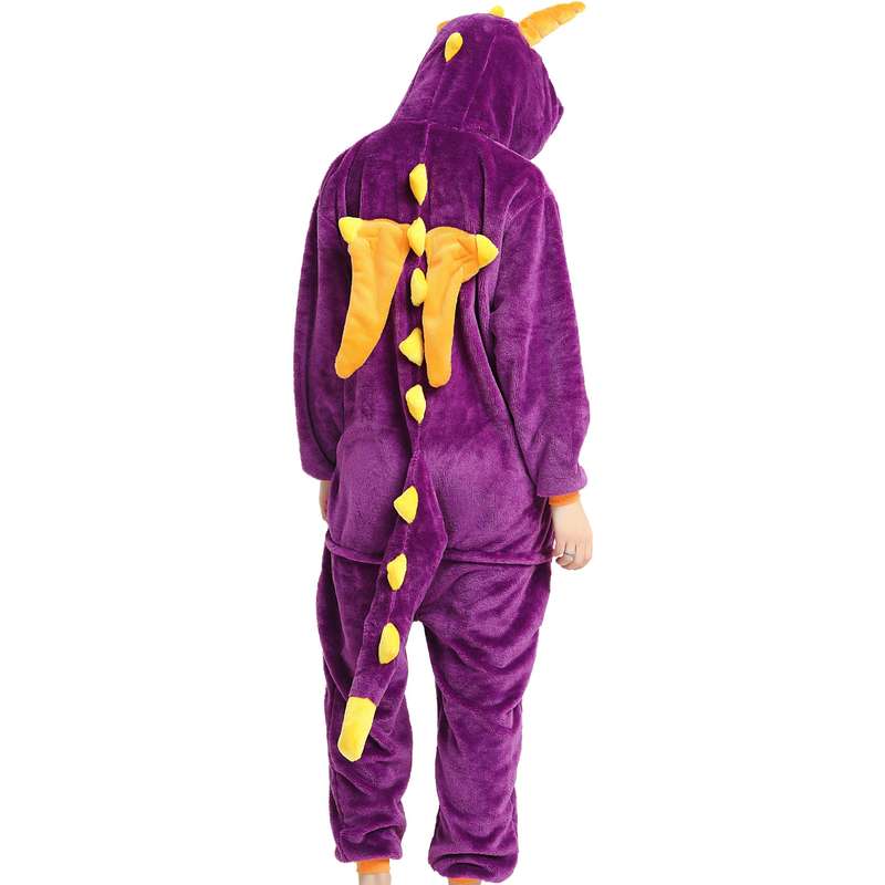Adults Purple Dragon Onesie