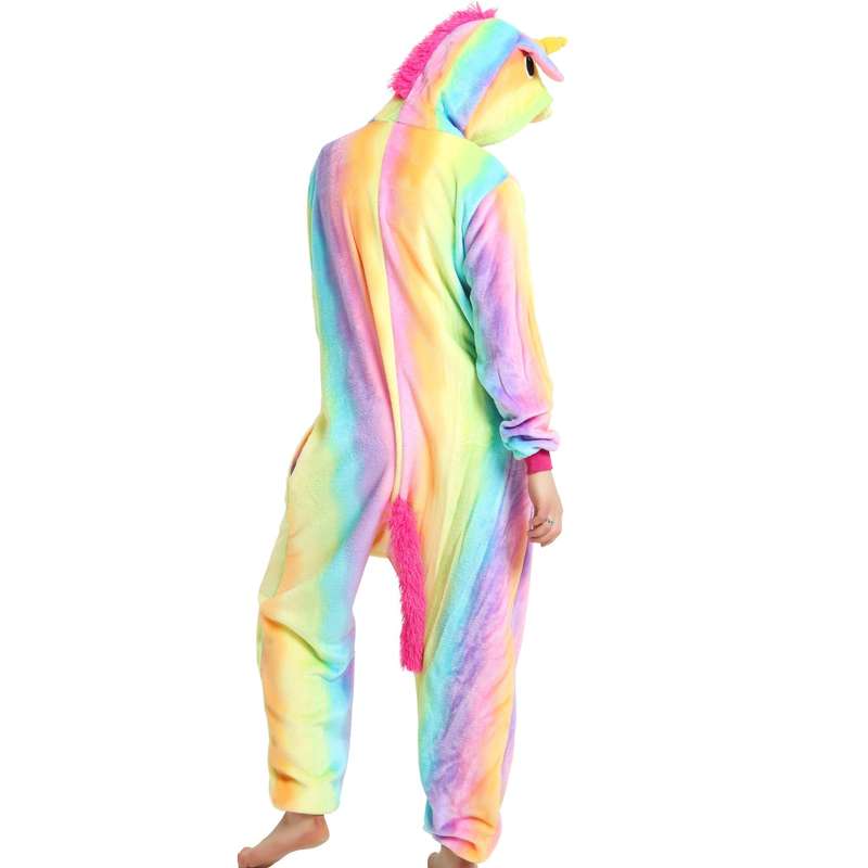 Adults Rainbow Starry Unicorn Onesie
