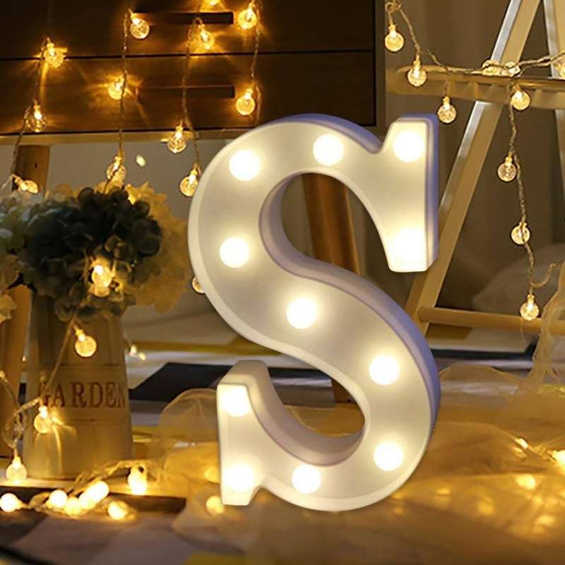 Alphabet Letter LED Light - R
