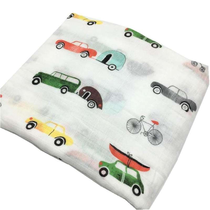 Baby Boy Muslin Winter Swaddle Wrap Blankets