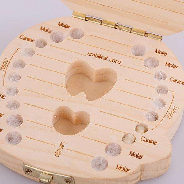 Baby Tooth Keepsake Box - For Girl
