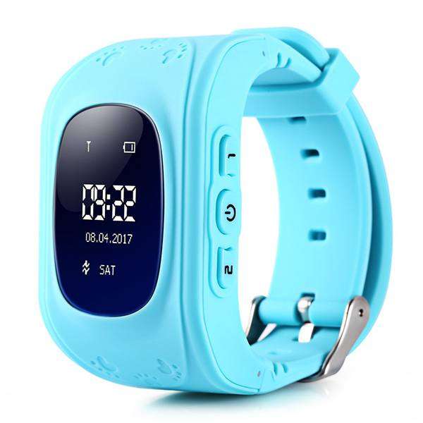 Blue Q50 Kids GPS Smart Watch with Call Function