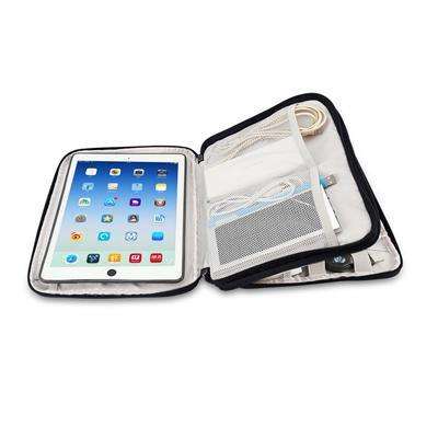 BUBM Double-Layered Travel Gadget Organiser Bag-DIO-XL - Navy Blue