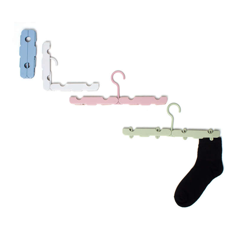 BUBM Pack of 4 Affordable Travel Hangers
