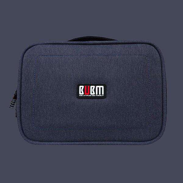 BUBM Small Cable and Gadget Organiser Carry Case - Red