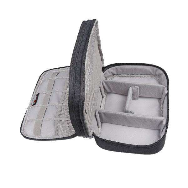 BUBM Small Cable and Gadget Organiser Carry Case - Red
