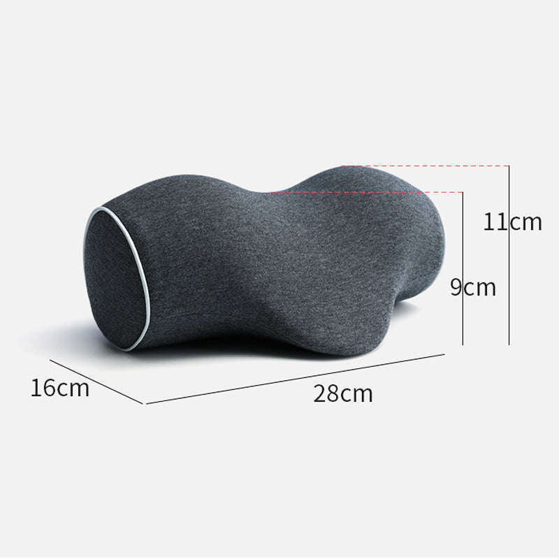 Contoured Memory Foam Neck Support Travel Pillow