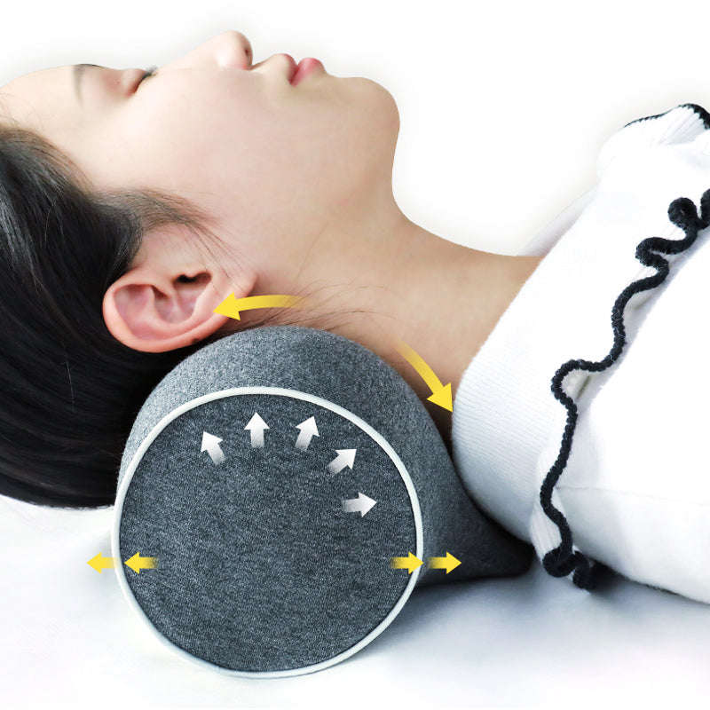 Contoured Memory Foam Neck Support Travel Pillow