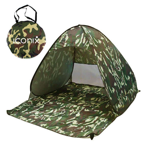 Cool Camo Pop-Up Beach and Camping Tent