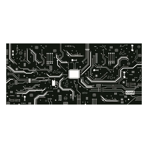 CPU Impressions Full Desk XL Coverage Gaming and Office Mouse Pad