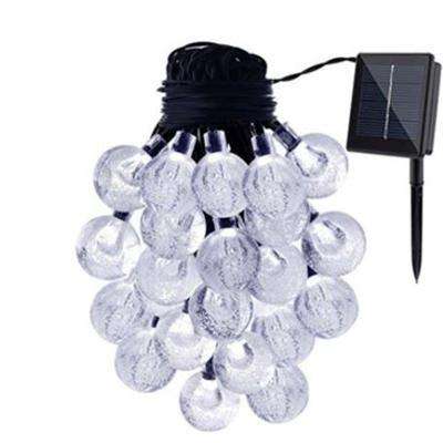 Iconix a 30-LED Solar Crystal String Bulbs