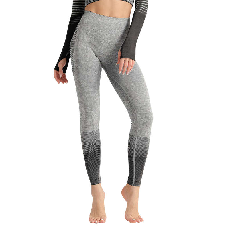 Iconix Ladies Black Impressions Seamless Leggings