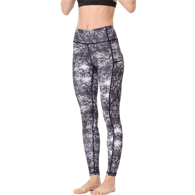 Iconix Ladies Grey Blaze Yoga Leggings