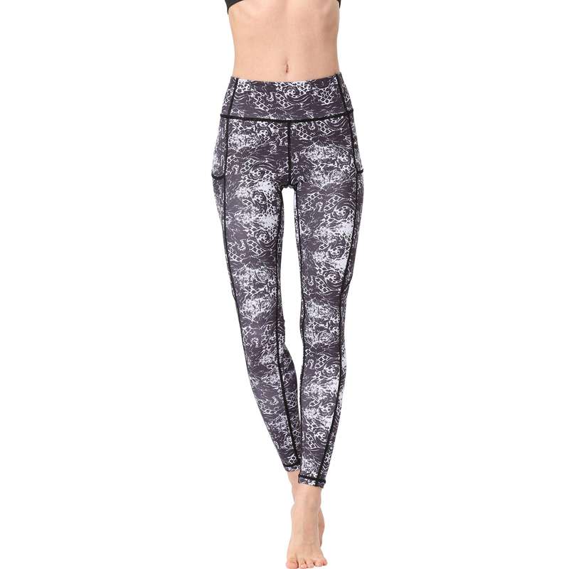 Iconix Ladies Grey Blaze Yoga Leggings
