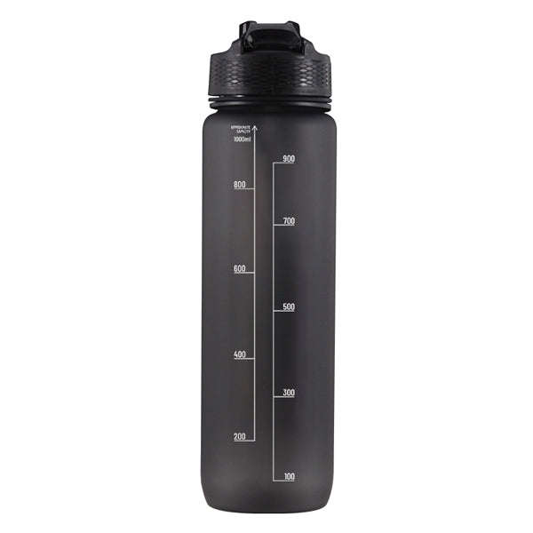 Iconix The Classic Motivational Time Marker Water Bottle  Black