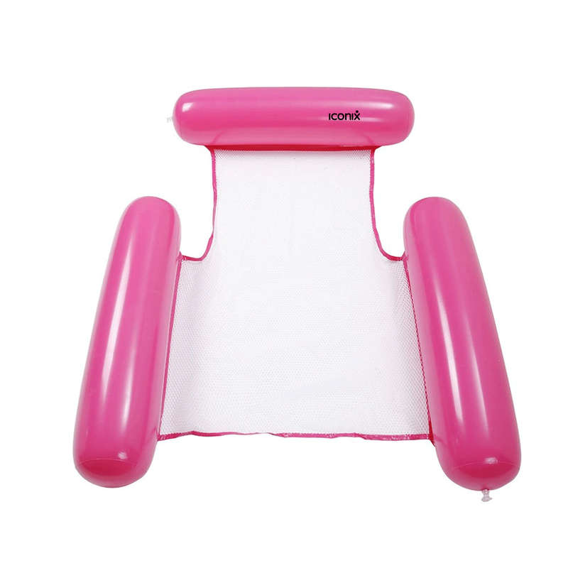 Inflatable Pool Hammock Lounger Chair - Hot Pink