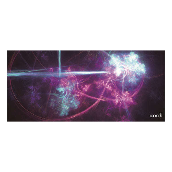 Intergalactic Bursts Full Desk XL Coverage Gaming and Office Mouse Pad