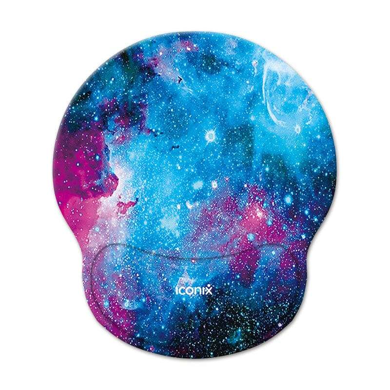 Interstellar Mouse Pad with Gel Wrist Guard Support
