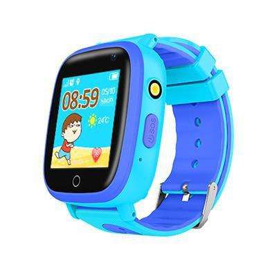 IP68 Water Resistant Kids GPS Smart Watch with Side Sim | In Blue or Pink with 1,44'' Touc... - BLUE