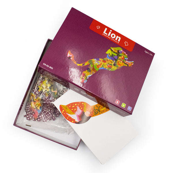 Kids 80pc Jigsaw Puzzle  Lion