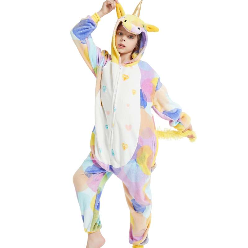 Kids Hearty Unicorn Onesie