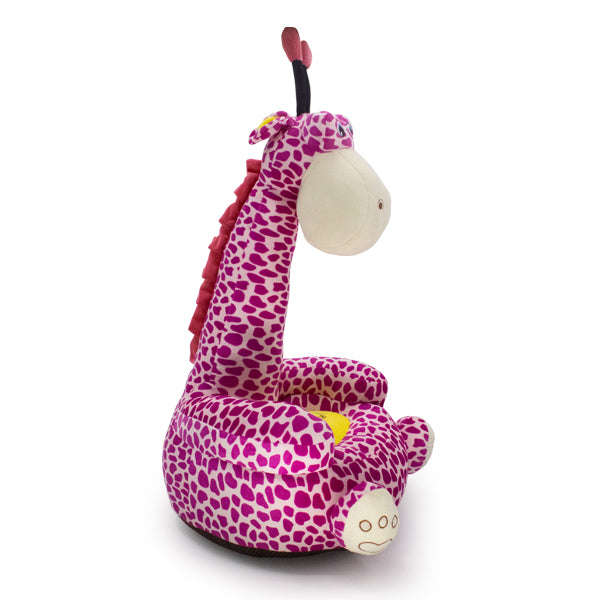 Kids mini cartoon Sofa- Pink Giraffe