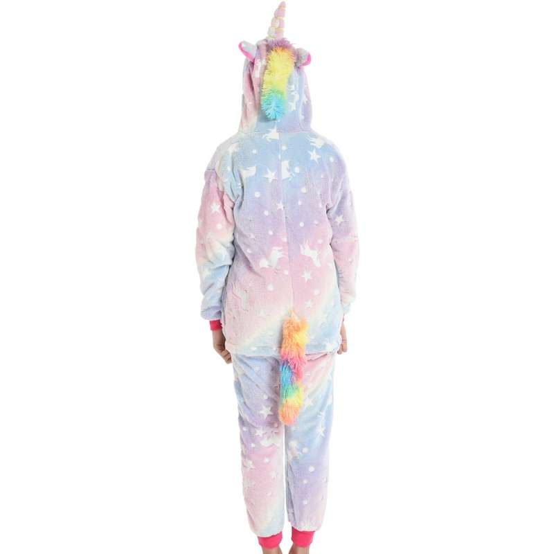 Kids Pastels Glow In The Dark Unicorn Onesie